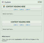 Content-holder with SUB-LINKS1 by CypherVisor