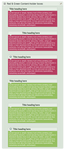 Red and Green content-holder boxes by CypherVisor