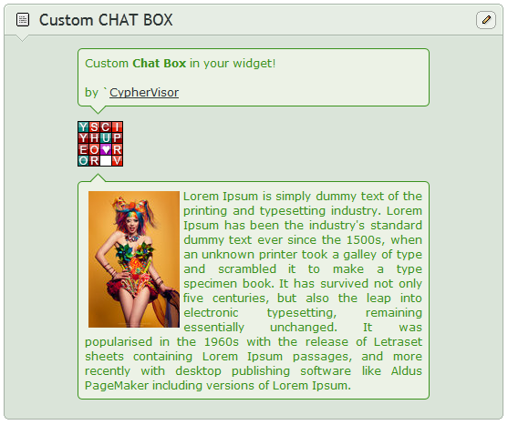 Think Chat Box Custom CHAT BOX by CypherVisor on DeviantArt