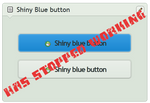 Shiny Blue button by CypherVisor