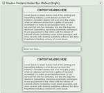 Shadow Content-holder box (Default Bright) by CypherVisor