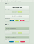 Non-Shadow Content-holder box (With buttons) by CypherVisor