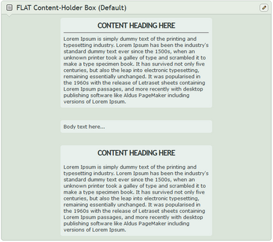 Flat Content-Holder Box (Default) by CypherVisor