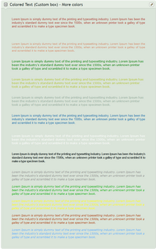 Colored Text (Custom box) - More colors by CypherVisor