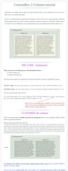 CustomBox Columns tutorial by CypherVisor