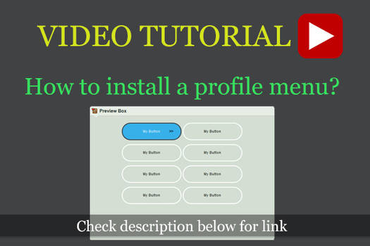 How to install Profile Menu