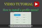 How to install Profile Menu by CypherVisor