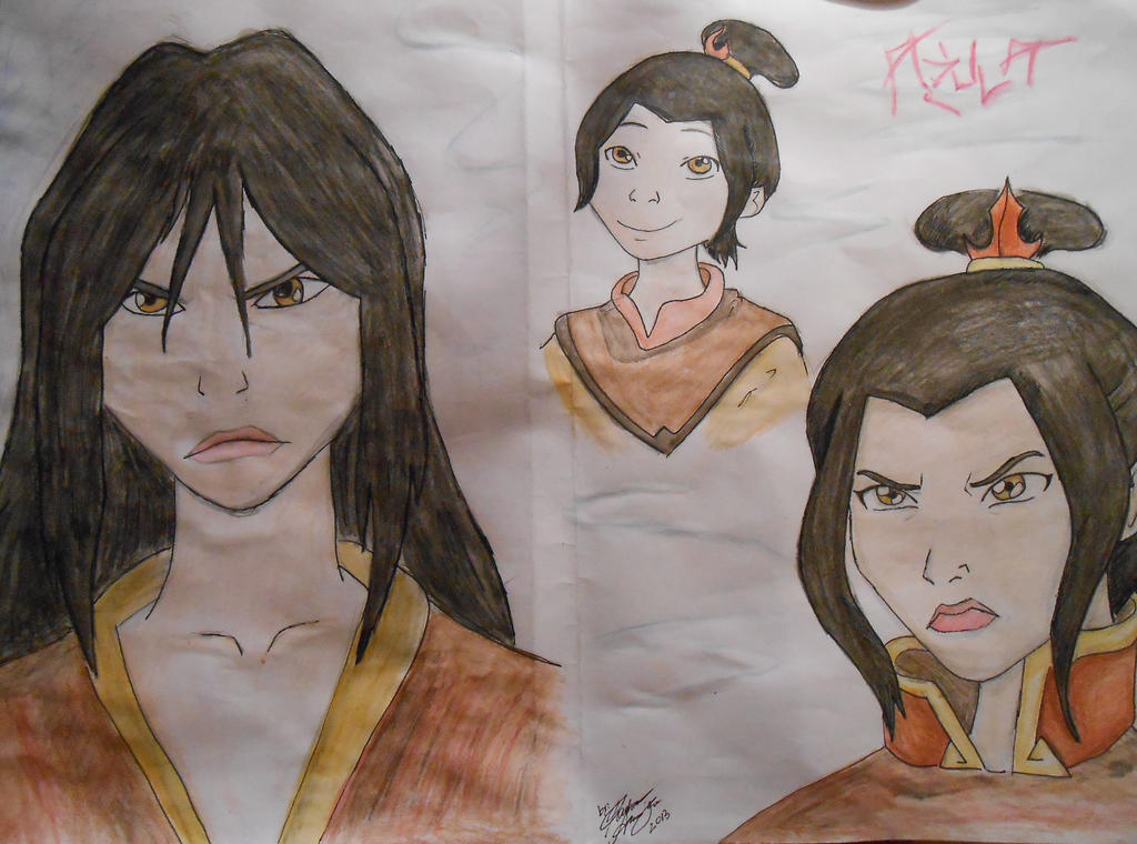 Draw Azula Azula-drawing by N-Y-N-A on DeviantArt