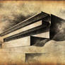 Fictive house in old style