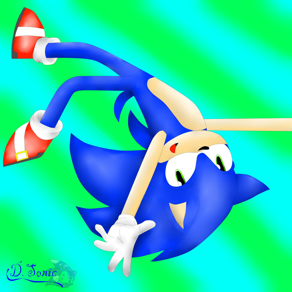 Sonic by Diamond-sonic on DeviantArt