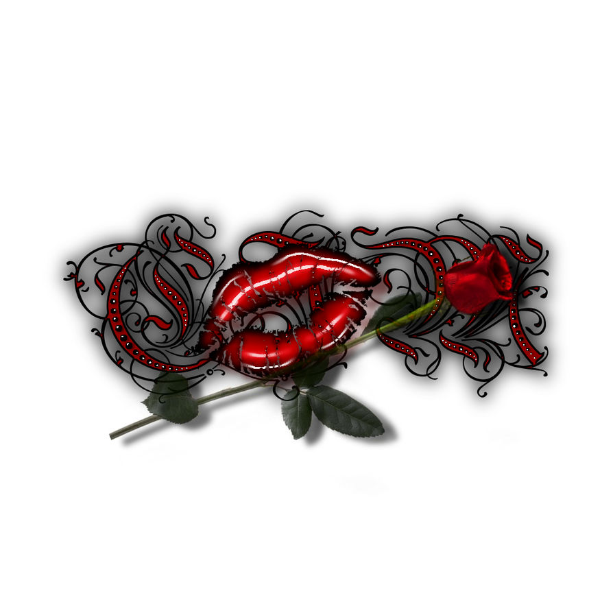 Victorian Rose Signature by elvenphilosophy on DeviantArt