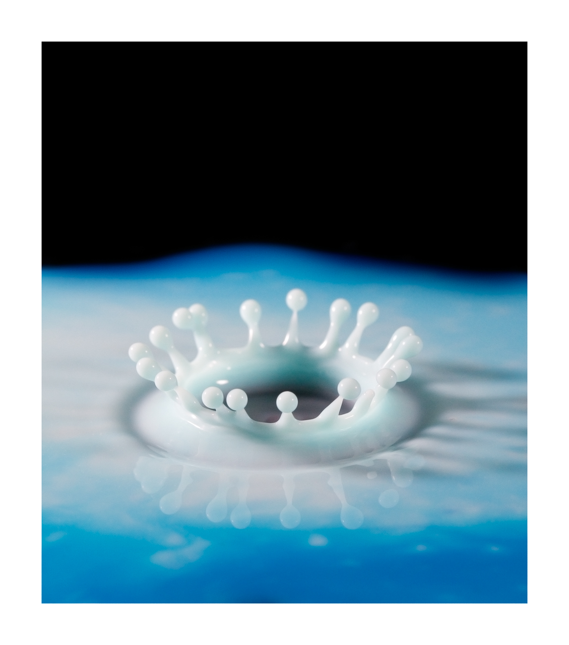 High Speed Milk Drop