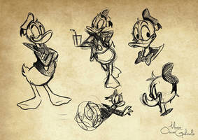 Donald sketches