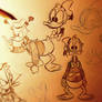 Donald Duck sketches 2