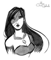 Pocahontas sketch