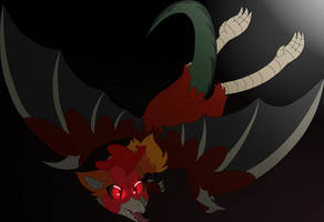 He's here to steal you spicy chicken nuggets