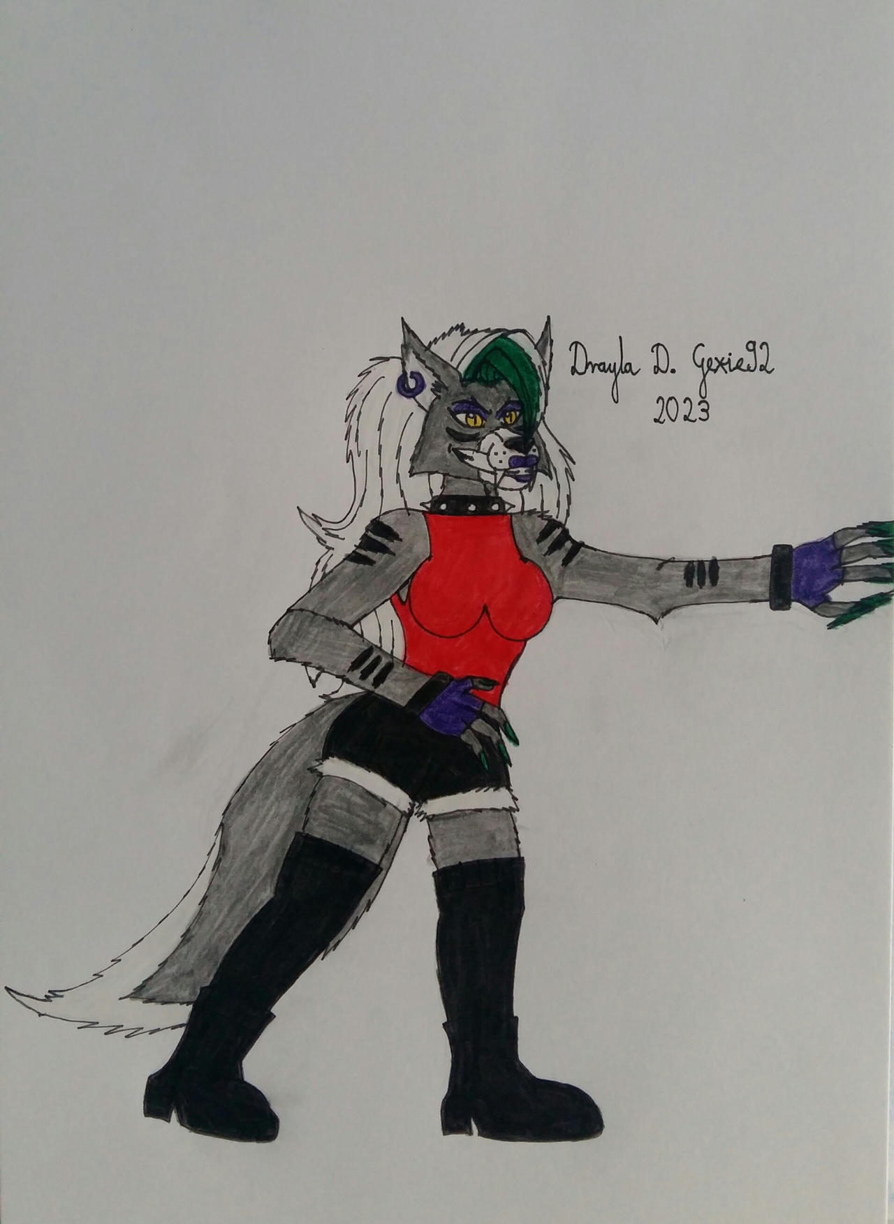 Roxanne Wolf by DraylaDarielGexie92 on DeviantArt