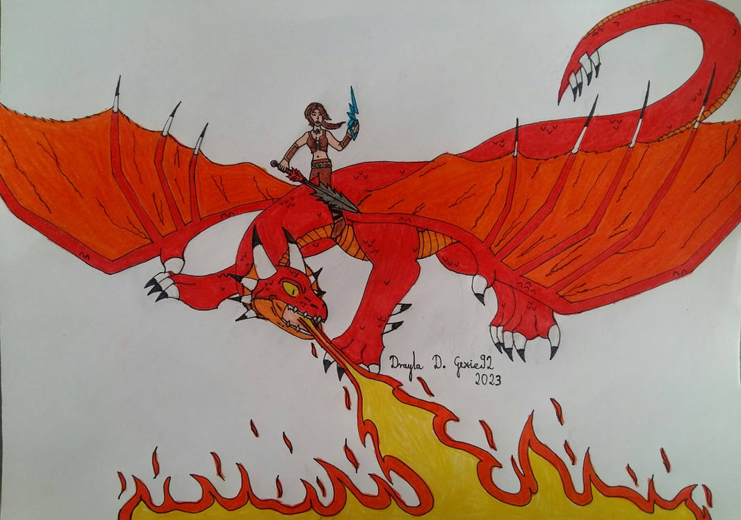Rynn and Arokh by DraylaDarielGexie92 on DeviantArt
