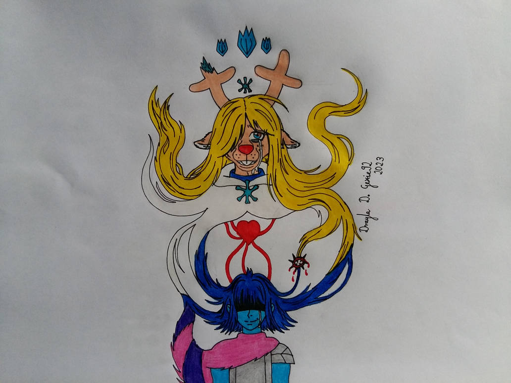 Deltarune AU: Icedom by DraylaDarielGexie92 on DeviantArt