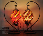 Aleck bead romantic classical candlestick by timememory