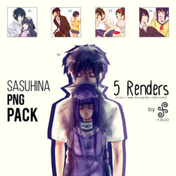 SasuHina PNG Pack