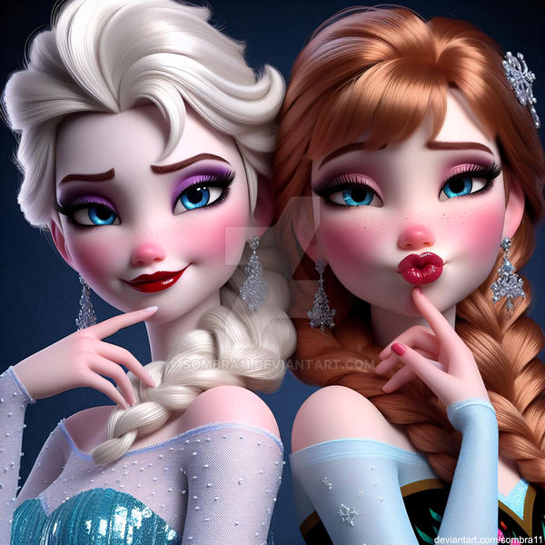 (CLOSED) Elsa and Anna Lipstick 003 by sombra11 on DeviantArt