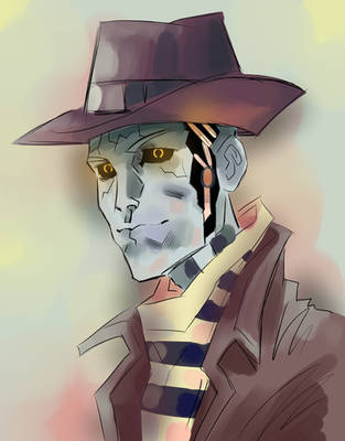 Nick Valentine (Fallout 4) by HecticWu