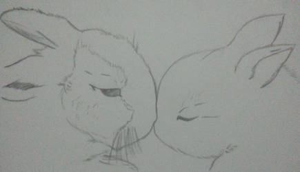 Kissing Bunnies~