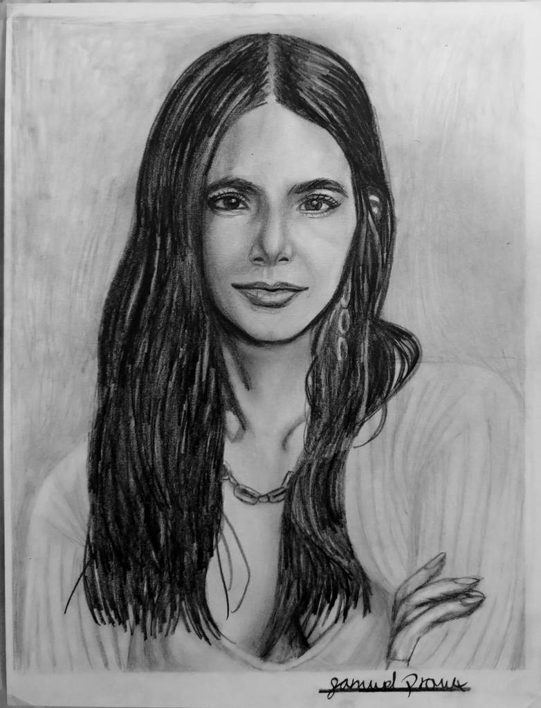Bruna Marquezine portrait by SamProulxart on DeviantArt