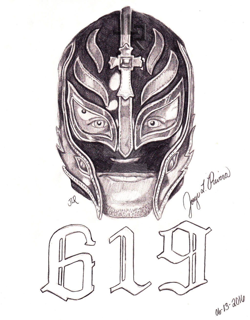 Sketch Of Rey Mysterio 619 By Steampunkj90 On Deviantart Sketch Of Rey Mysterio 619 By Steampunkj90 On Deviantart