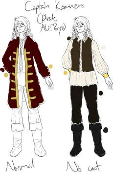 ( pirate AU design )