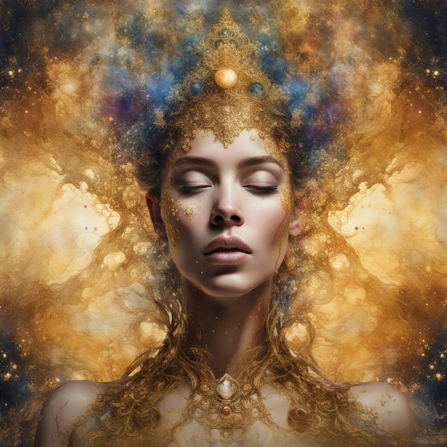 Queen Of The Universe, Epic Splatter Art, Alcohol