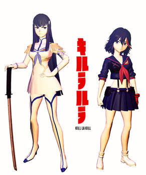 Satsuki and Ryuko