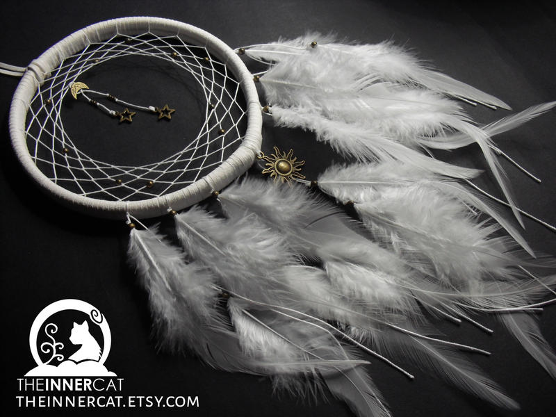 White Universe Dream Catcher