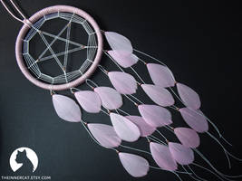 Pentagram Dream Catcher Pink Edition