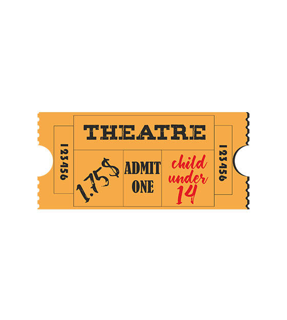 Theater Ticket Vector Artwork by digitemb-shop on DeviantArt