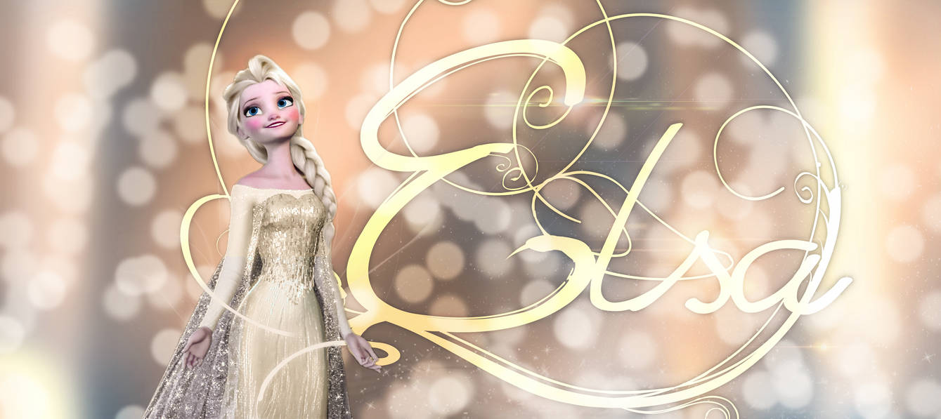 Elsa's Script Frozen - Elsa Typography by JASONv8824 on DeviantArt