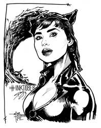 INKTOBER DAY 3 - Catwoman