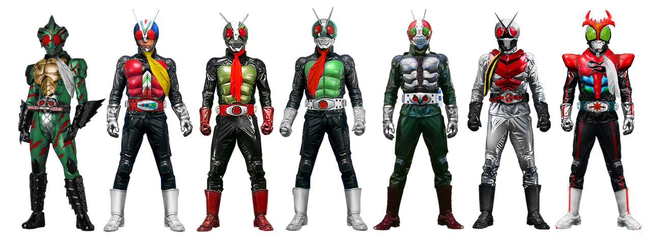 7 Legendary Riders by JK5201 on DeviantArt