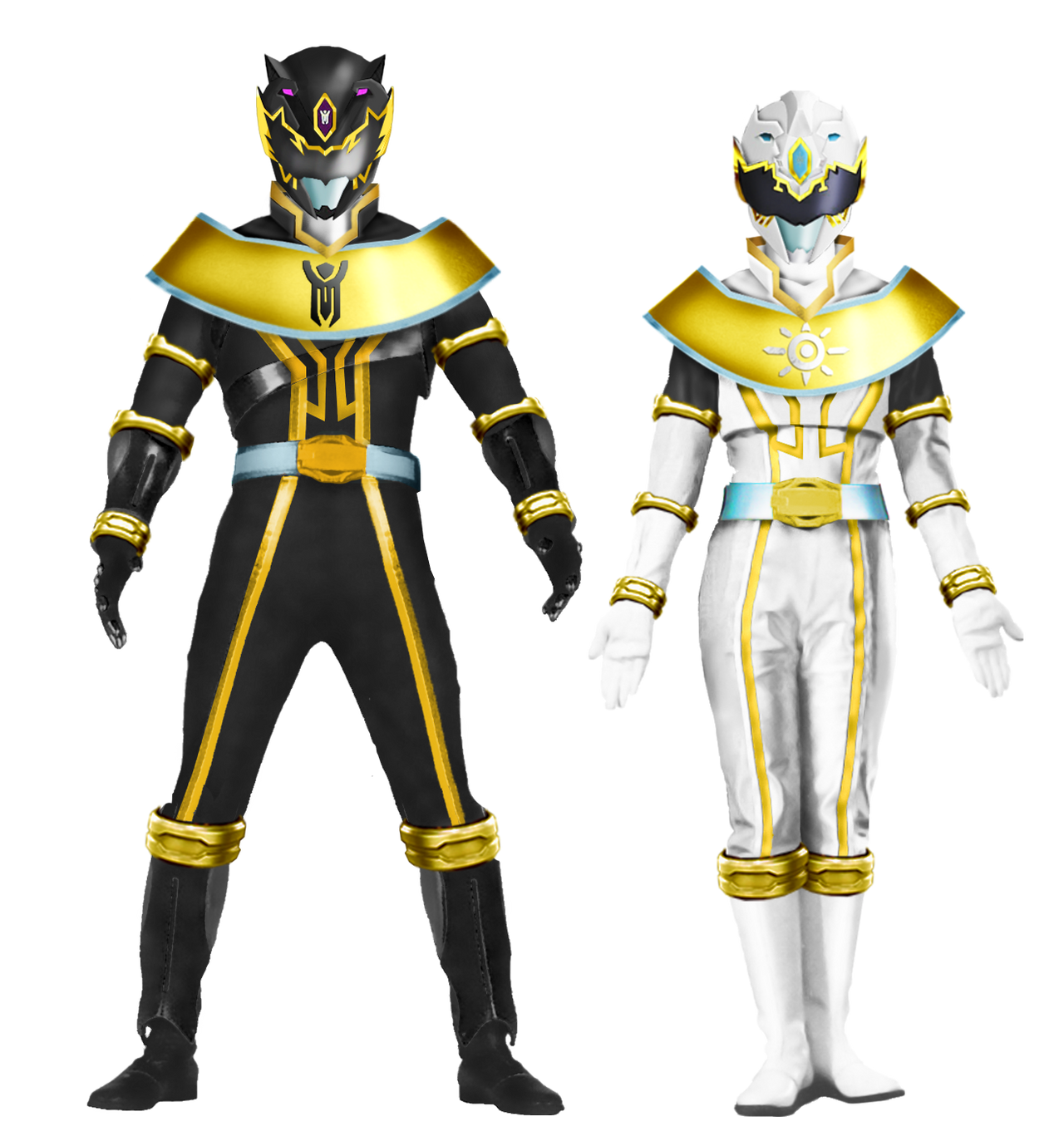 Power Ranger Zeta Solar + Eclipse by JK5201 on DeviantArt