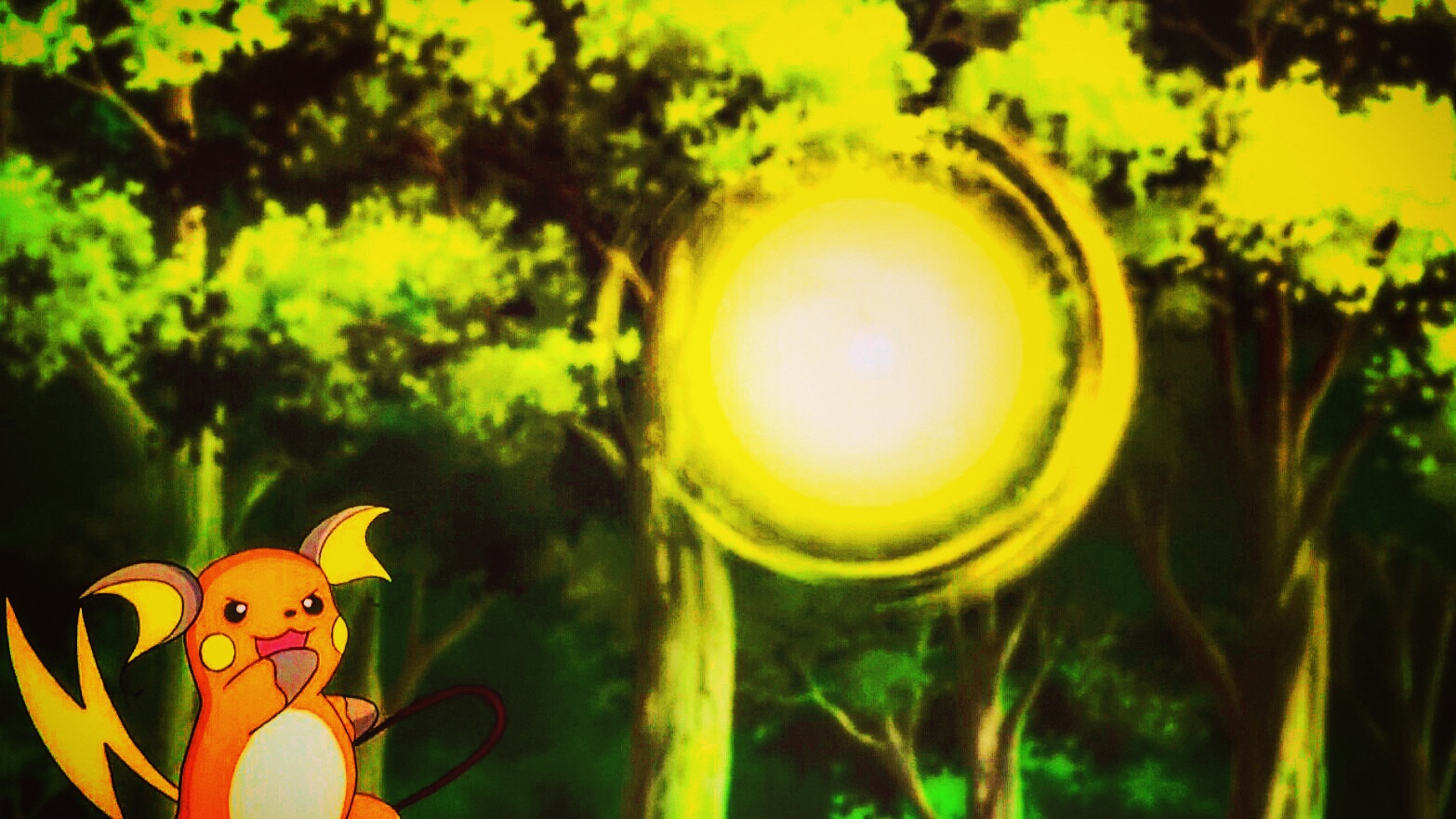 Raichu's Focus Blast by Pokemonsketchartist on DeviantArt