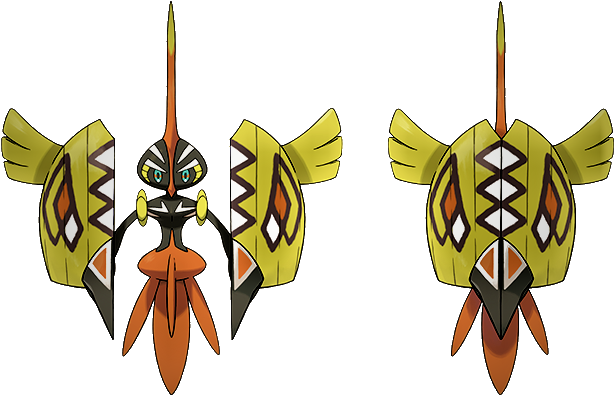Tapu Koko with its shell opened and closed by Pokemonsketchartist on ...