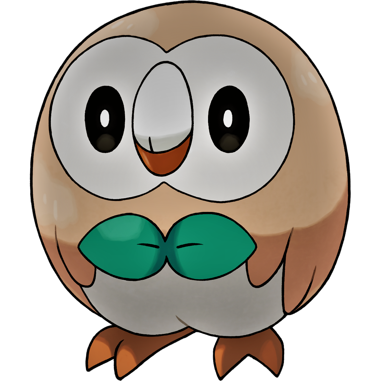 Rowleth Rowlet: Grass and Flying type by Pokemonsketchartist on DeviantArt