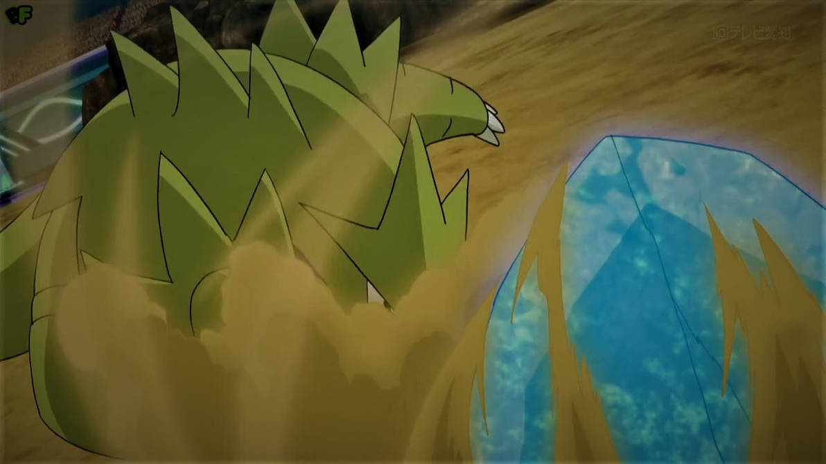 Tyranitar's Stone Edge by Pokemonsketchartist on DeviantArt