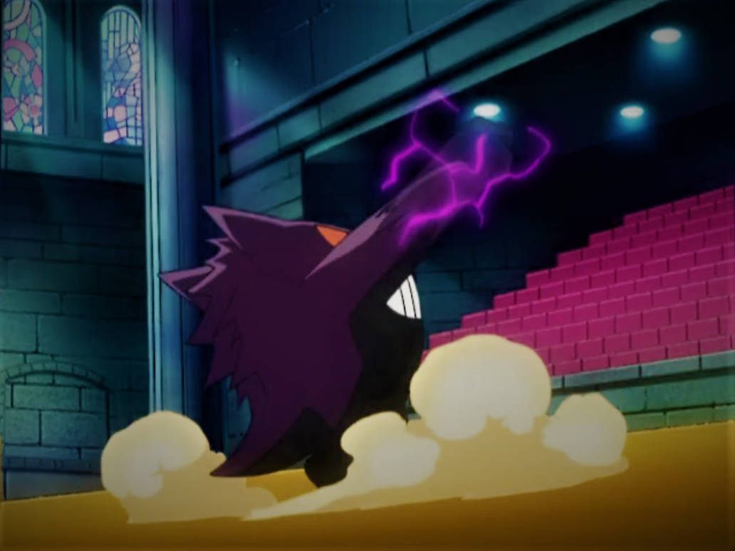 Pokemon Shiny Gengar Go Shadow Punch