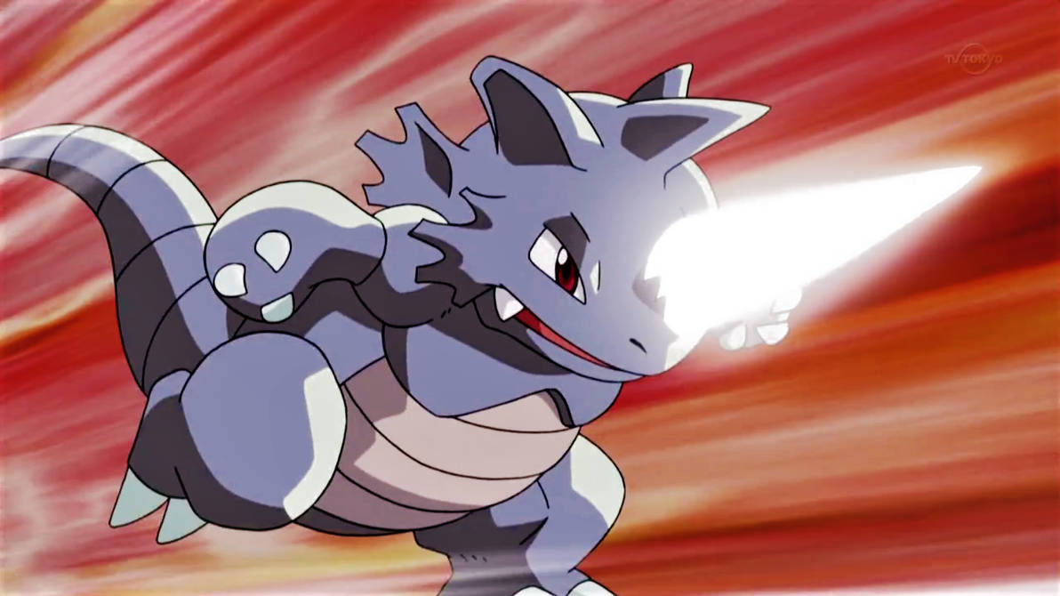 Rhydon's Megahorn by Pokemonsketchartist on DeviantArt