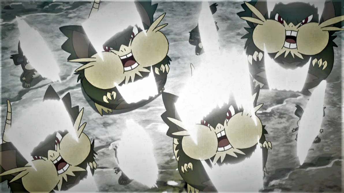 Alolan Rattata and Raticate's Hyper Fang by Pokemonsketchartist on ...