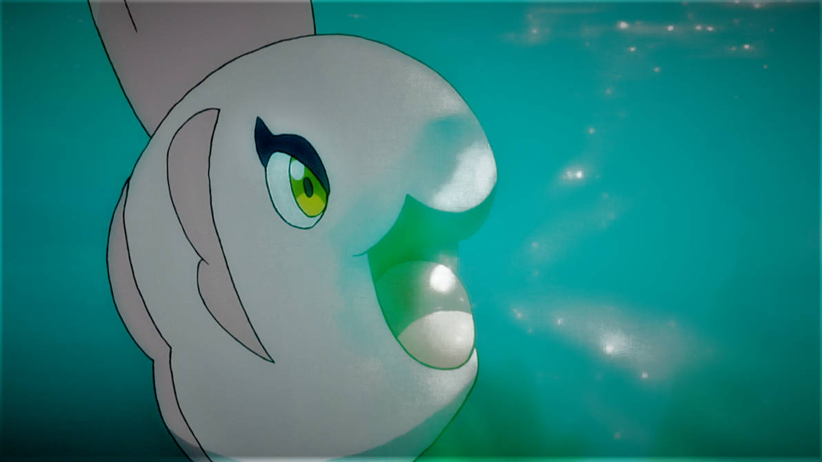Alomomola's Heal Pulse by Pokemonsketchartist on DeviantArt