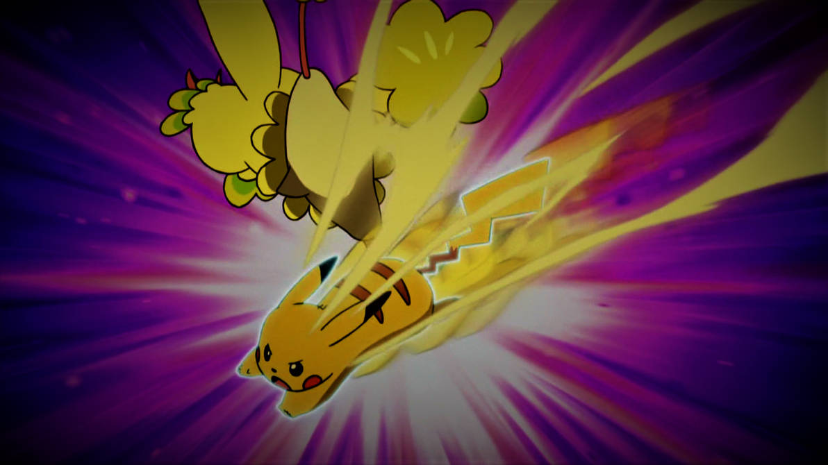 Ash's Pikachu using Quick Attack by Pokemonsketchartist on DeviantArt