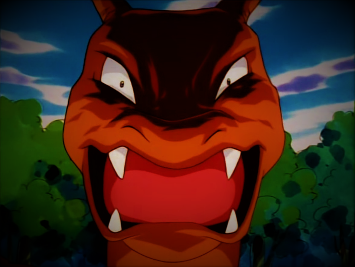 Charizard's Scary Face by Pokemonsketchartist on DeviantArt